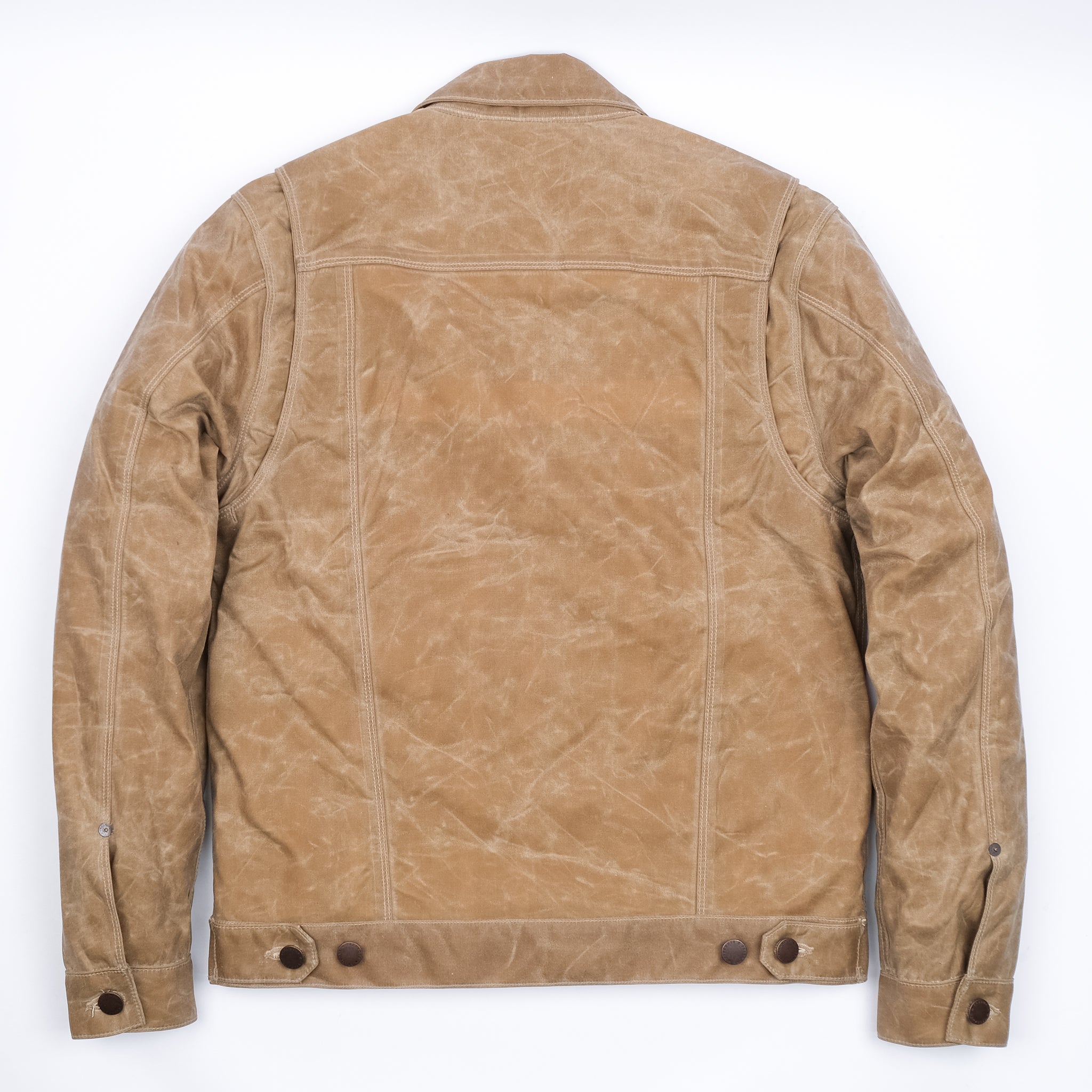 Riders Jacket Waxed Canvas <span>Tumbleweed Brown Interior</span>