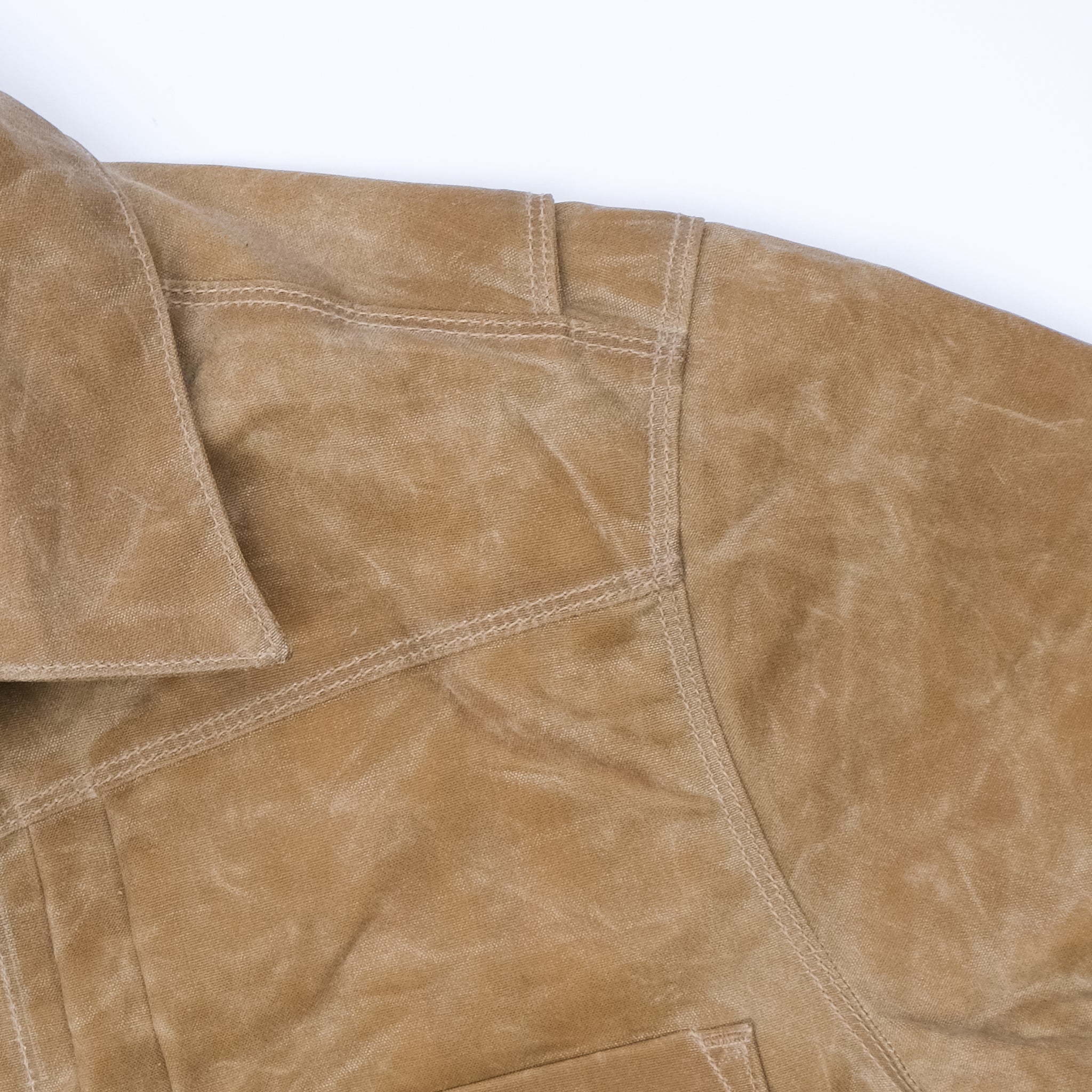 Riders Jacket Waxed Canvas <span>Tumbleweed Brown Interior</span>