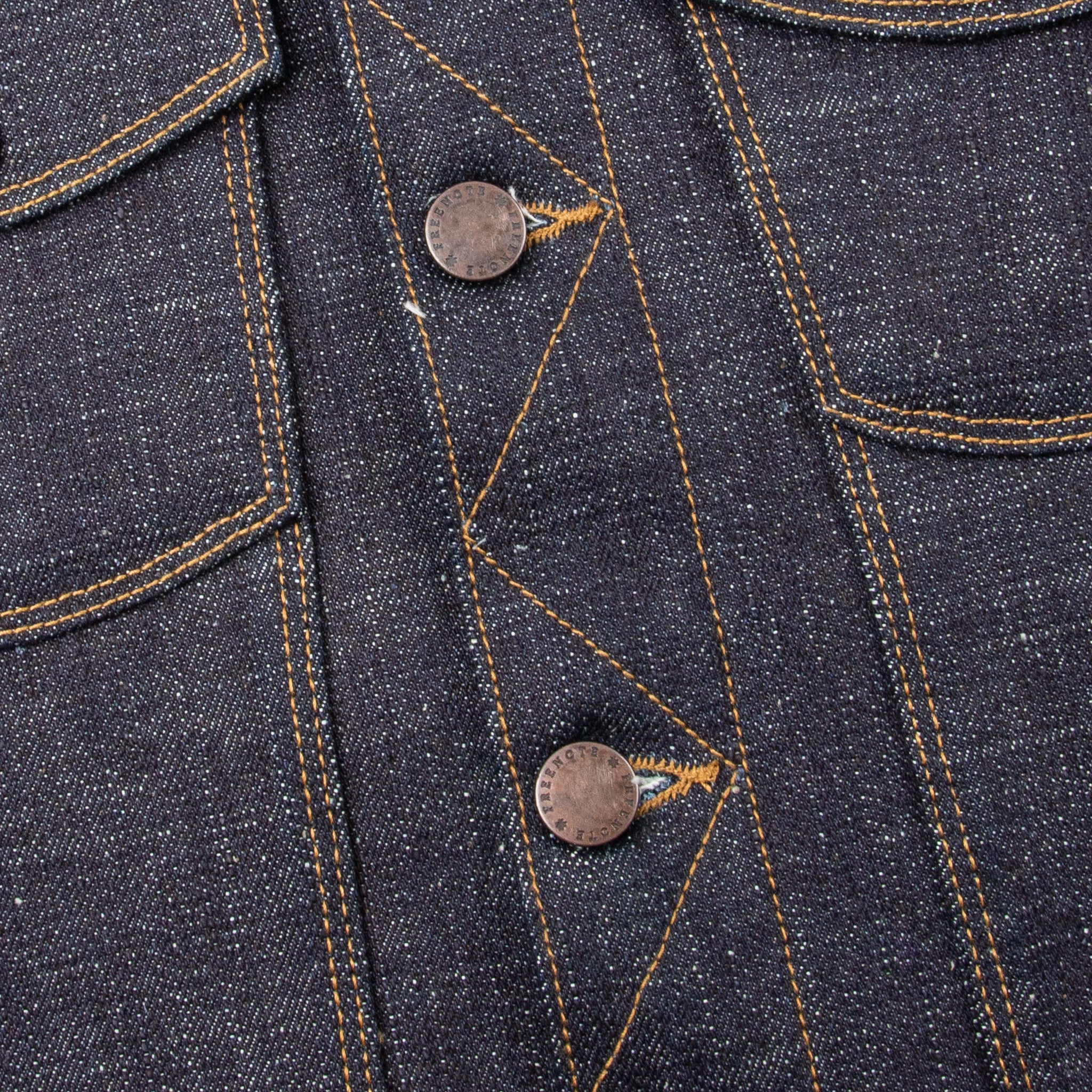 Classic Denim Jacket <span> 17 Ounce Indigo Slub Denim </span>